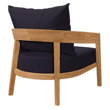 Load image into Gallery viewer, Brisbane Teak Wood Outdoor Patio Armchair by Modway