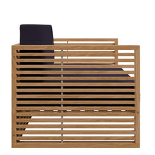 Load image into Gallery viewer, Carlsbad Teak Wood Outdoor Patio Loveseat by Modway