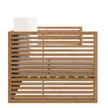Load image into Gallery viewer, Carlsbad Teak Wood Outdoor Patio Loveseat by Modway