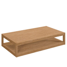 Load image into Gallery viewer, Carlsbad Teak Wood Outdoor Patio Coffee Table by Modway