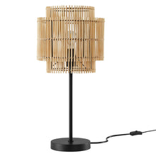 Load image into Gallery viewer, Nourish Bamboo Table Lamp by Modway