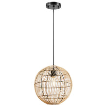 Load image into Gallery viewer, Nurture Rattan Pendant Light by Modway