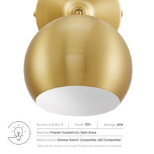 Load image into Gallery viewer, Chalice 4" Swing-Arm Metal Wall Sconce by Modway