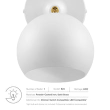 Load image into Gallery viewer, Chalice 4" Swing-Arm Metal Wall Sconce by Modway