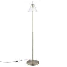 Load image into Gallery viewer, Element Transparent Glass Glass and Metal Floor Lamp by Modway