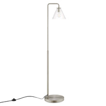 Load image into Gallery viewer, Element Transparent Glass Glass and Metal Floor Lamp by Modway