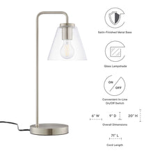 Load image into Gallery viewer, Element Glass Table Lamp by Modway