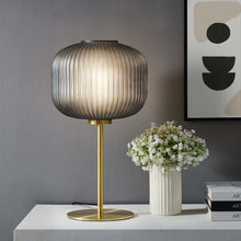 Load image into Gallery viewer, Reprise Glass Sphere Glass and Metal Table Lamp by Modway