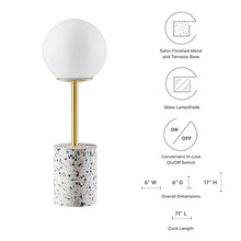 Load image into Gallery viewer, Logic Terrazzo Table Lamp by Modway