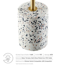 Load image into Gallery viewer, Logic Terrazzo Table Lamp by Modway