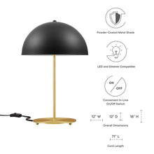 Load image into Gallery viewer, Ideal Metal Table Lamp by Modway