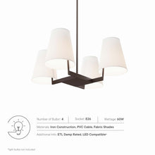 Load image into Gallery viewer, Mercer 4-Light Pendant Light by Modway
