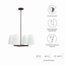 Load image into Gallery viewer, Mercer 4-Light Pendant Light by Modway