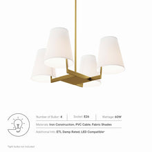 Load image into Gallery viewer, Mercer 4-Light Pendant Light by Modway