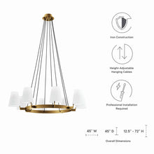 Load image into Gallery viewer, Surround 8-Light Chandelier by Modway
