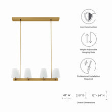 Load image into Gallery viewer, Enthrall 8-Light Chandelier by Modway