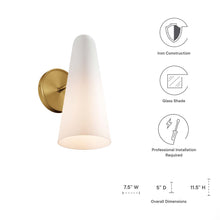 Load image into Gallery viewer, Beacon 1-Light Wall Sconce by Modway