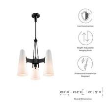 Load image into Gallery viewer, Beacon 3-Light Pendant Light by Modway