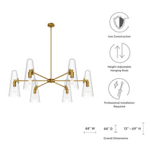 Load image into Gallery viewer, Beacon 6-Light Chandelier by Modway