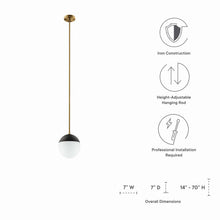 Load image into Gallery viewer, Stellar 1-Light Pendant Light by Modway