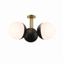 Load image into Gallery viewer, Stellar 3-Light Semi-Flush Ceiling Light by Modway