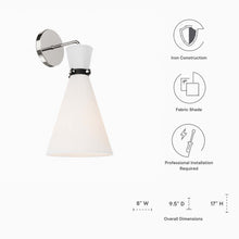 Load image into Gallery viewer, Starlight 1-Light Wall Sconce by Modway