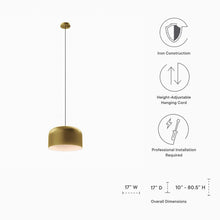 Load image into Gallery viewer, Avenue 1-Light Pendant Light by Modway