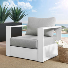 Load image into Gallery viewer, Tahoe Outdoor Patio Powder-Coated Aluminum Armchair by Modway