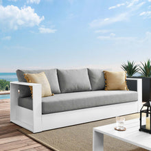 Load image into Gallery viewer, Tahoe Outdoor Patio Powder-Coated Aluminum Sofa by Modway