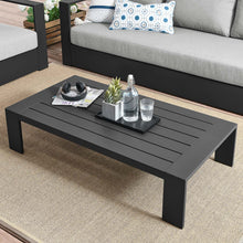 Load image into Gallery viewer, Tahoe Outdoor Patio Powder-Coated Aluminum Coffee Table by Modway