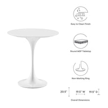 Load image into Gallery viewer, Lippa 20" Round Wood Side Table by Modway