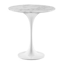 Load image into Gallery viewer, Lippa 20" Round Faux Marble Side Table by Modway