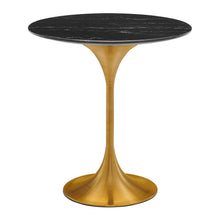 Load image into Gallery viewer, Lippa 20" Round Faux Marble Side Table by Modway