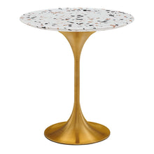 Load image into Gallery viewer, Lippa 20" Round Terrazzo Side Table by Modway