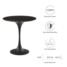Load image into Gallery viewer, Lippa 20" Round Wood Side Table by Modway