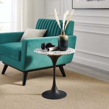 Load image into Gallery viewer, Lippa 20" Round Terrazzo Side Table by Modway