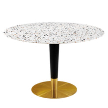 Load image into Gallery viewer, Zinque 47" Round Terrazzo Dining Table