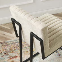 Load image into Gallery viewer, Indulge Channel Tufted Fabric Counter Stools Set of 2 by Modway