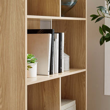 Load image into Gallery viewer, Transmit 5 Shelf Wood Grain Bookcase by Modway