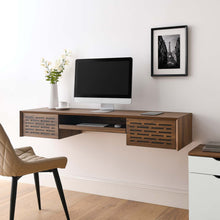 Load image into Gallery viewer, Merit 60" Wall Mount Wood Office Desk by Modway