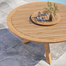 Load image into Gallery viewer, Wellspring 63" Outdoor Patio Teak Wood Dining Table by Modway