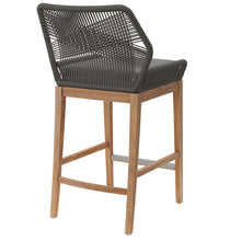 Load image into Gallery viewer, Wellspring Outdoor Patio Teak Wood Bar Stool by Modway