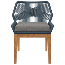 Load image into Gallery viewer, Wellspring Outdoor Patio Teak Wood Dining Chair by Modway