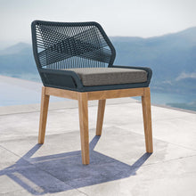 Load image into Gallery viewer, Wellspring Outdoor Patio Teak Wood Dining Chair by Modway