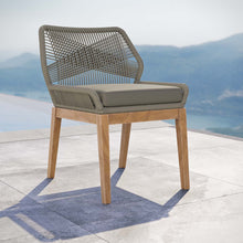 Load image into Gallery viewer, Wellspring Outdoor Patio Teak Wood Dining Chair by Modway