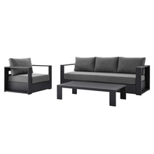 Load image into Gallery viewer, Tahoe 3-Piece Outdoor Patio Powder-Coated Aluminum Set by Modway