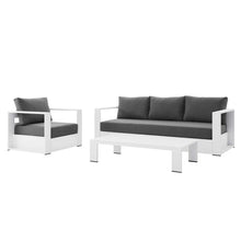 Load image into Gallery viewer, Tahoe 3-Piece Outdoor Patio Powder-Coated Aluminum Set by Modway