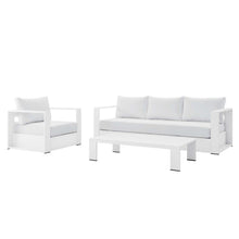 Load image into Gallery viewer, Tahoe 3-Piece Outdoor Patio Powder-Coated Aluminum Set by Modway