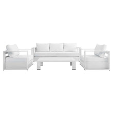 Load image into Gallery viewer, Tahoe 4-Piece Outdoor Patio Powder-Coated Aluminum Set by Modway