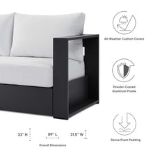Load image into Gallery viewer, Tahoe 2-Piece Outdoor Patio Powder-Coated Aluminum Set by Modway